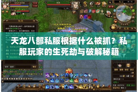 天龙八部私服根据什么被抓？私服玩家的生死劫与破解秘籍