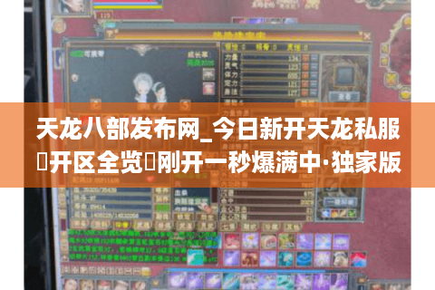 天龙八部发布网_今日新开天龙私服▷开区全览◁刚开一秒爆满中·独家版本福利首发