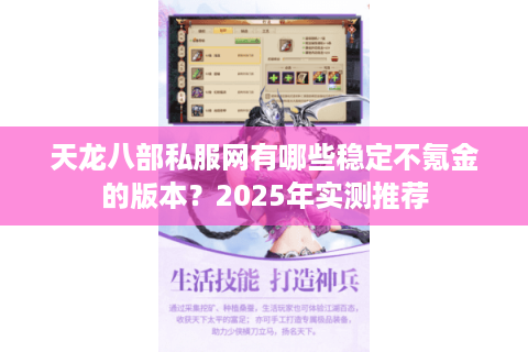 天龙八部私服网有哪些稳定不氪金的版本？2025年实测推荐
