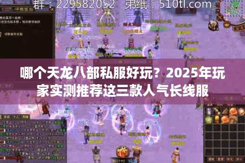 哪个天龙八部私服好玩？2025年玩家实测推荐这三款人气长线服