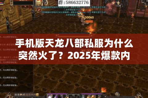 手机版天龙八部私服为什么突然火了？2025年爆款内幕揭秘