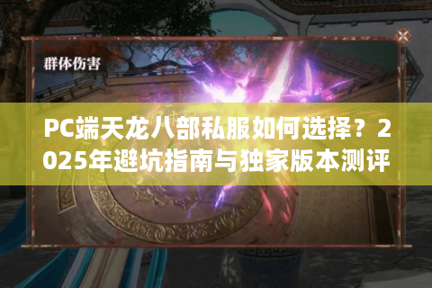 PC端天龙八部私服如何选择？2025年避坑指南与独家版本测评