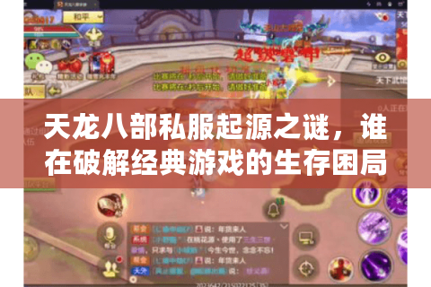 天龙八部私服起源之谜，谁在破解经典游戏的生存困局？
