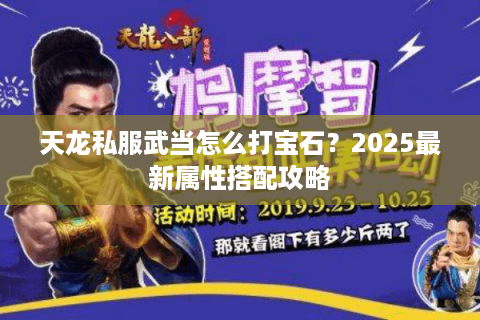天龙私服武当怎么打宝石？2025最新属性搭配攻略