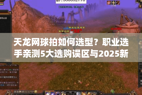 天龙网球拍如何选型？职业选手亲测5大选购误区与2025新款解析