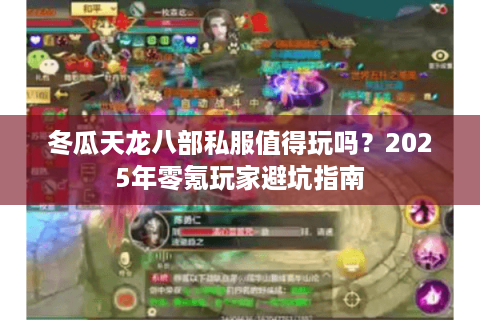 冬瓜天龙八部私服值得玩吗？2025年零氪玩家避坑指南
