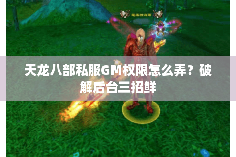 天龙八部私服GM权限怎么弄？破解后台三招鲜