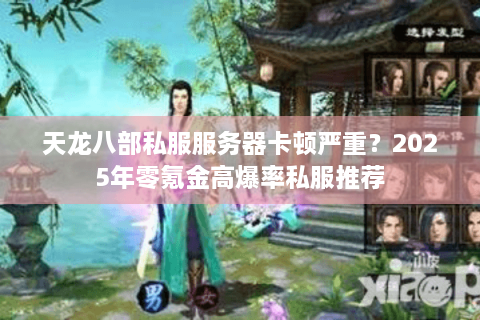 天龙八部私服服务器卡顿严重？2025年零氪金高爆率私服推荐