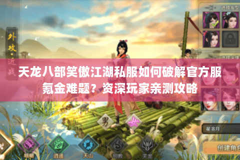 天龙八部笑傲江湖私服如何破解官方服氪金难题？资深玩家亲测攻略