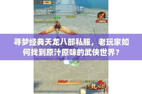 寻梦经典天龙八部私服，老玩家如何找到原汁原味的武侠世界？