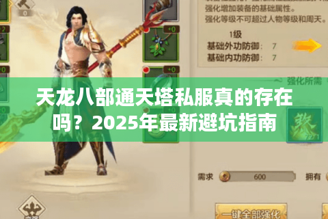 天龙八部通天塔私服真的存在吗？2025年最新避坑指南