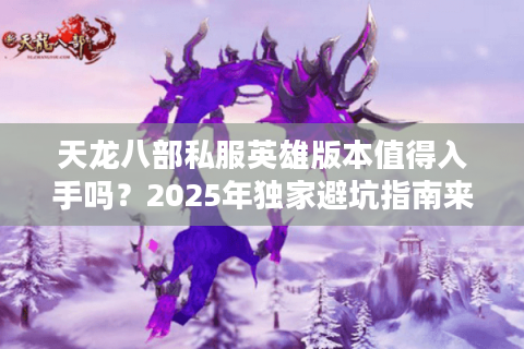 天龙八部私服英雄版本值得入手吗？2025年独家避坑指南来了