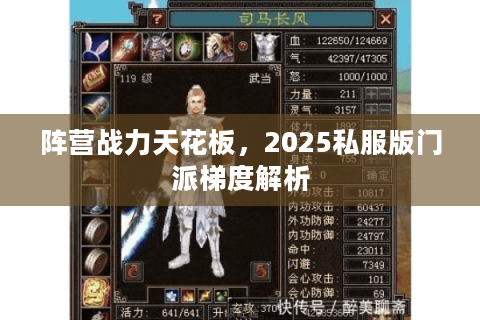 阵营战力天花板，2025私服版门派梯度解析