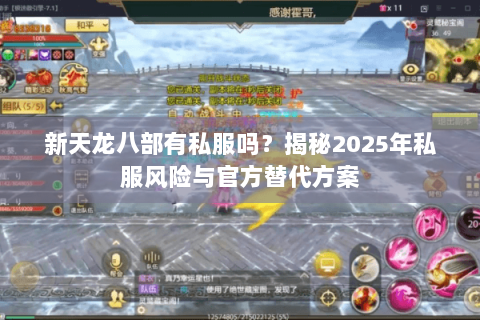 新天龙八部有私服吗？揭秘2025年私服风险与官方替代方案