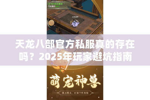 天龙八部官方私服真的存在吗？2025年玩家避坑指南