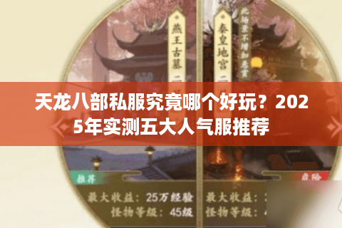 天龙八部私服究竟哪个好玩？2025年实测五大人气服推荐