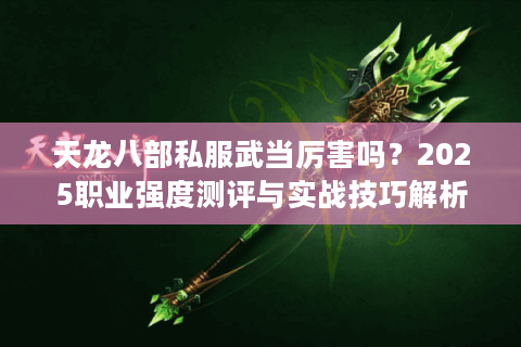 天龙八部私服武当厉害吗？2025职业强度测评与实战技巧解析