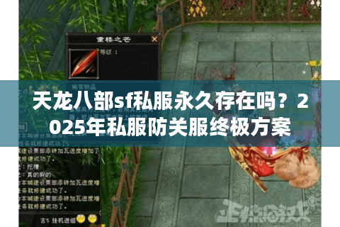 天龙八部sf私服永久存在吗？2025年私服防关服终极方案