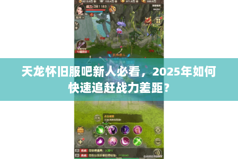 天龙怀旧服吧新人必看，2025年如何快速追赶战力差距？