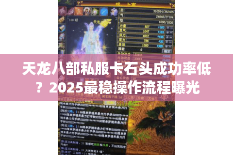 天龙八部私服卡石头成功率低?2025最稳操作流程曝光 天龙八部私服卡石头成功率低?2025最稳操作流程曝光