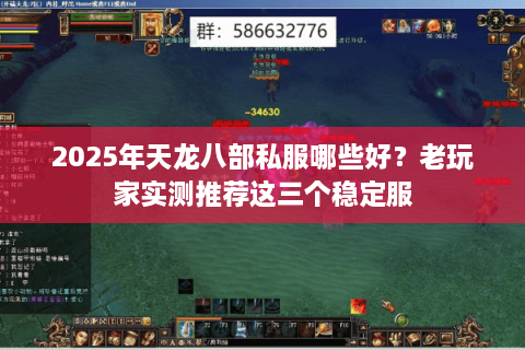 2025年天龙八部私服哪些好？老玩家实测推荐这三个稳定服