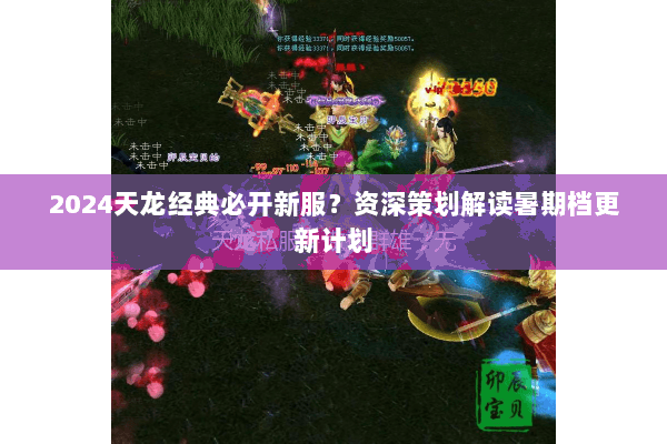 2024天龙经典必开新服？资深策划解读暑期档更新计划