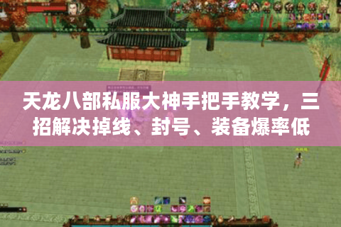 天龙八部私服大神手把手教学，三招解决掉线、封号、装备爆率低