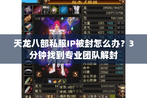 天龙八部私服IP被封怎么办?3分钟找到专业团队解封 天龙八部私服IP被封怎么办?3分钟找到专业团队解封
