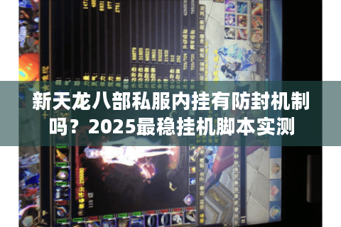 新天龙八部私服内挂有防封机制吗？2025最稳挂机脚本实测