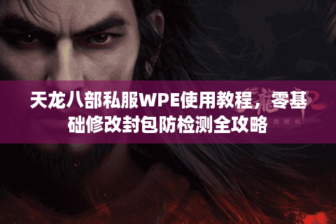 天龙八部私服WPE使用教程，零基础修改封包防检测全攻略