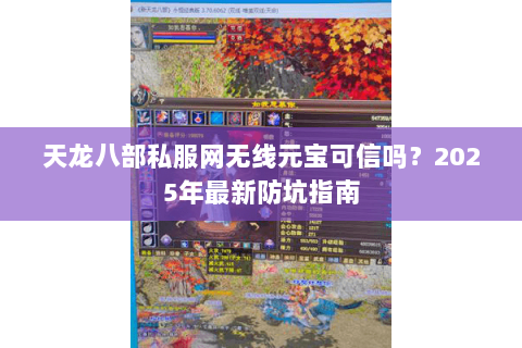 天龙八部私服网无线元宝可信吗？2025年最新防坑指南