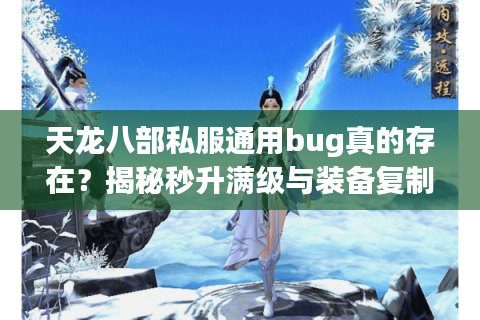 天龙八部私服通用bug真的存在？揭秘秒升满级与装备复制的核心漏洞