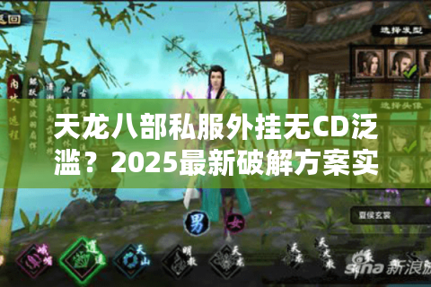 天龙八部私服外挂无CD泛滥？2025最新破解方案实测有效